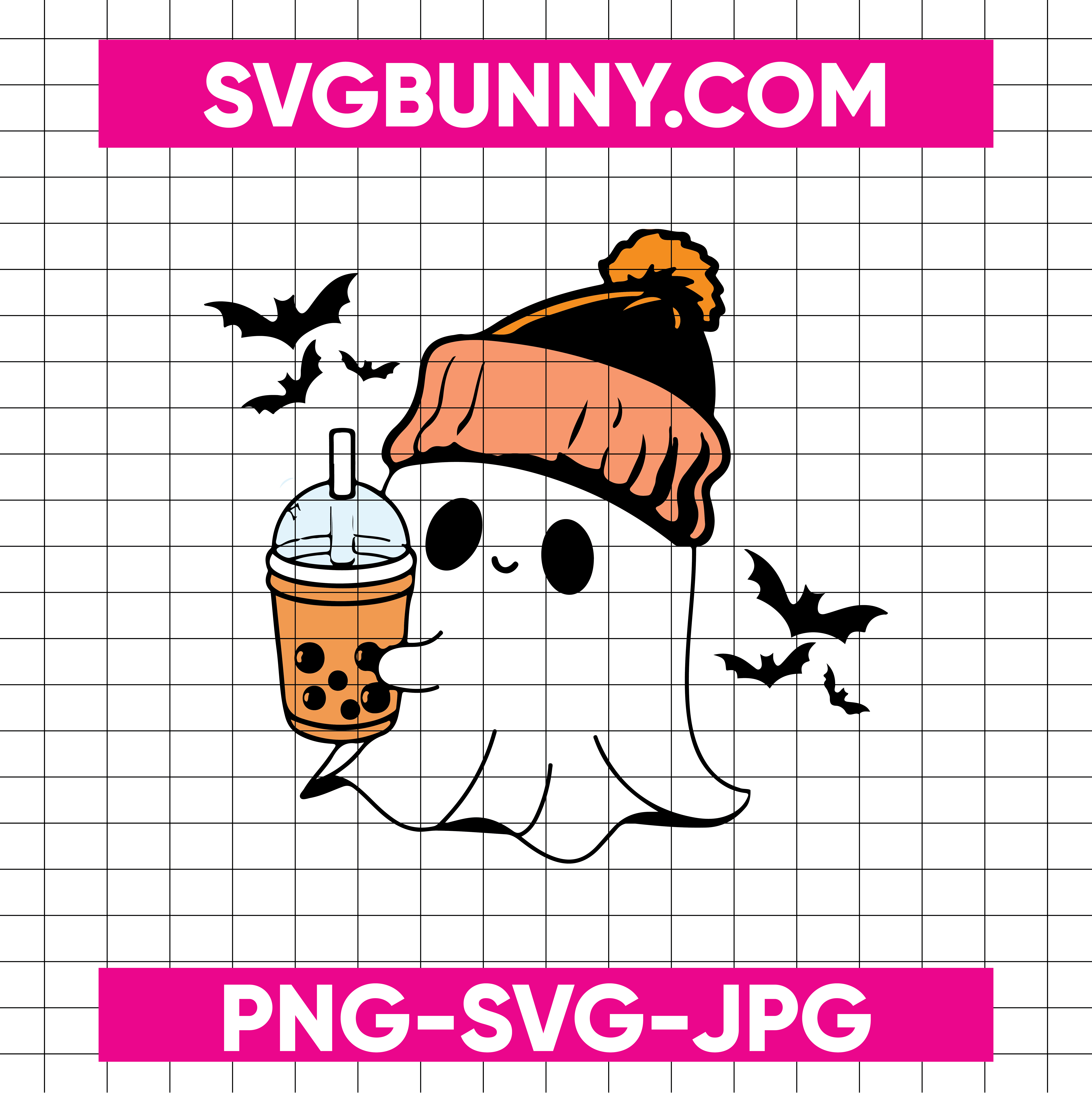 Winter Ghost PNG, Boo SVG, PNG, JPG, Halloween PNG In October We Wear Pink PNG Winter Ghost PNG, Boo SVG, PNG, JPG, Halloween PNG