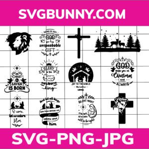 Christmas and Christian Bundle SVG