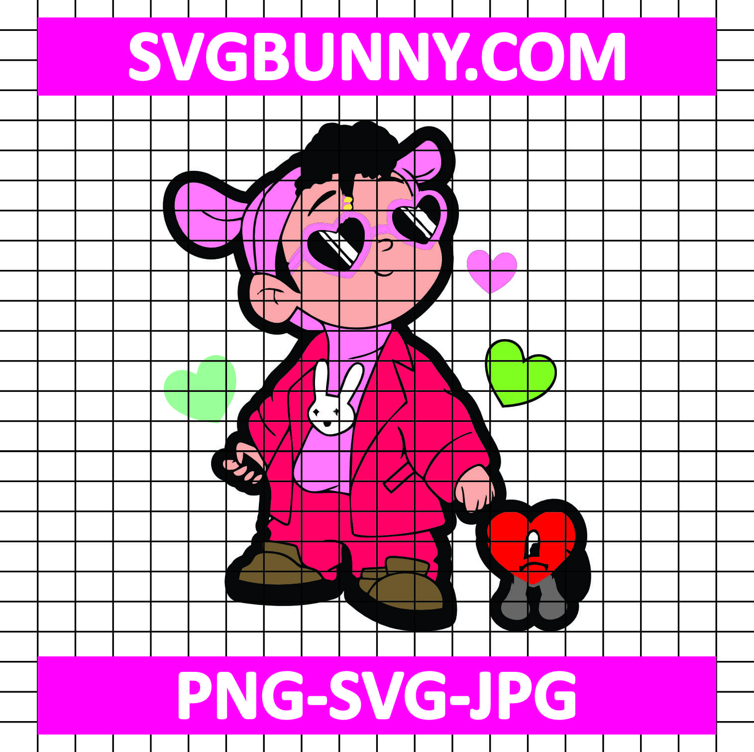 Baby Benito Valentine SVG, Bad Bunny Valentine SVG, Valentines Day SVG Toy Story member SVG Baby Benito Valentine SVG, Bad Bunny Valentine SVG, Valentines Day SVG