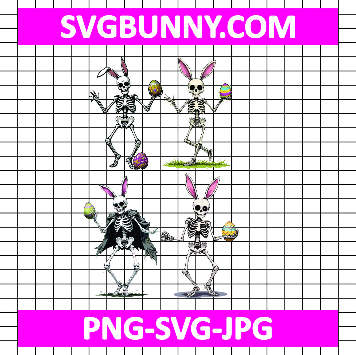 Dancing Skeleton Easter SVG, Skeleton Easter SVG, Easter Funny SVG Easter SVG Dancing Skeleton Easter SVG, Skeleton Easter SVG, Easter Funny SVG