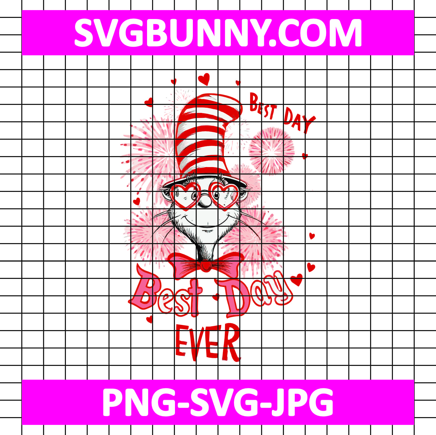 Dr Seuss Best Day Ever Valentine SVG, Valentines Day SVG, Dr Seuss SVG Stitch Love Valentines Day SVG Dr Seuss Best Day Ever Valentine SVG, Valentines Day SVG, Dr Seuss SVG