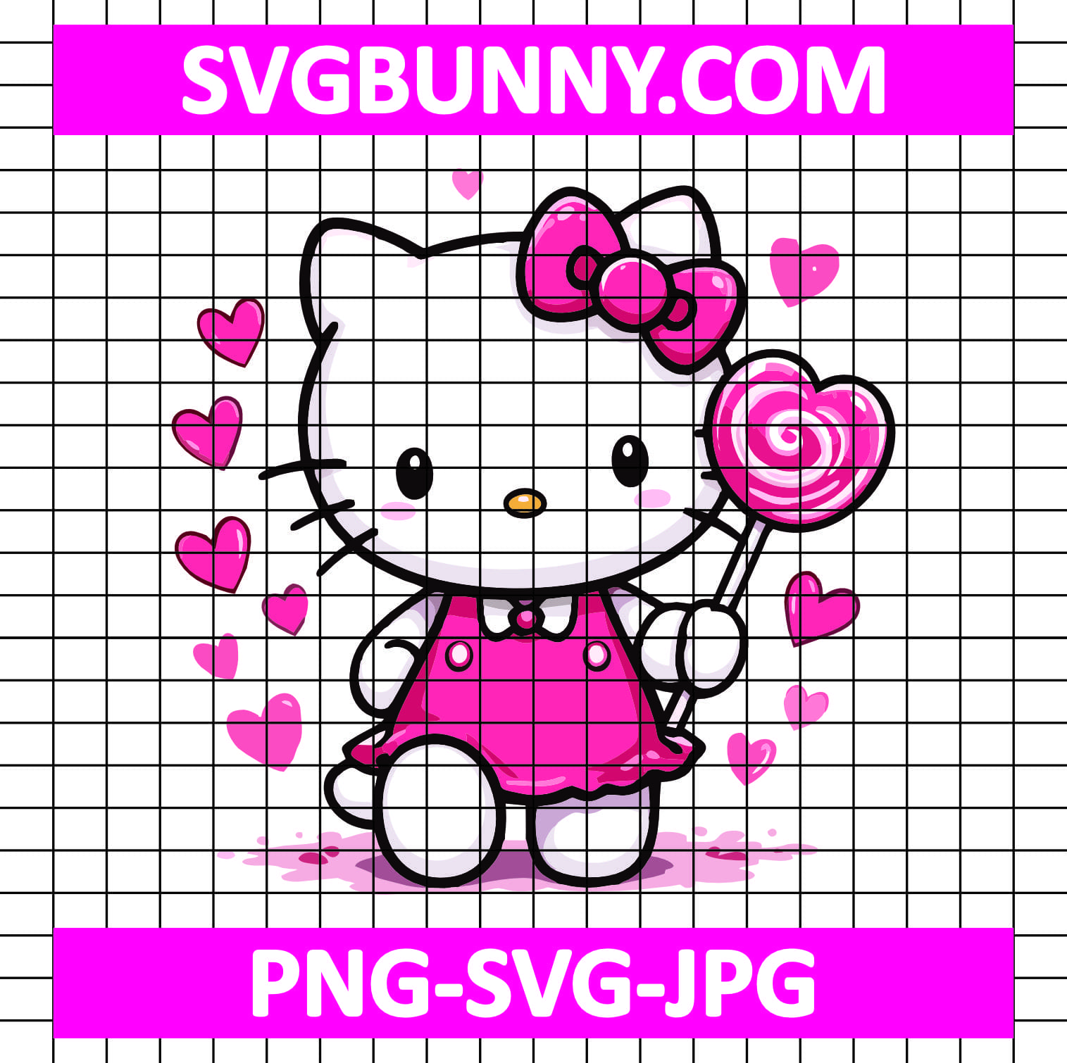 Hello Kitty candy heart SVG, Love SVG, Cute Kitty SVG, Heart SVG, Hello Kitty Valentines Day SVG Stitch Valentine Heart SVG Hello Kitty candy heart SVG, Love SVG, Cute Kitty SVG, Heart SVG, Hello Kitty Valentines Day SVG