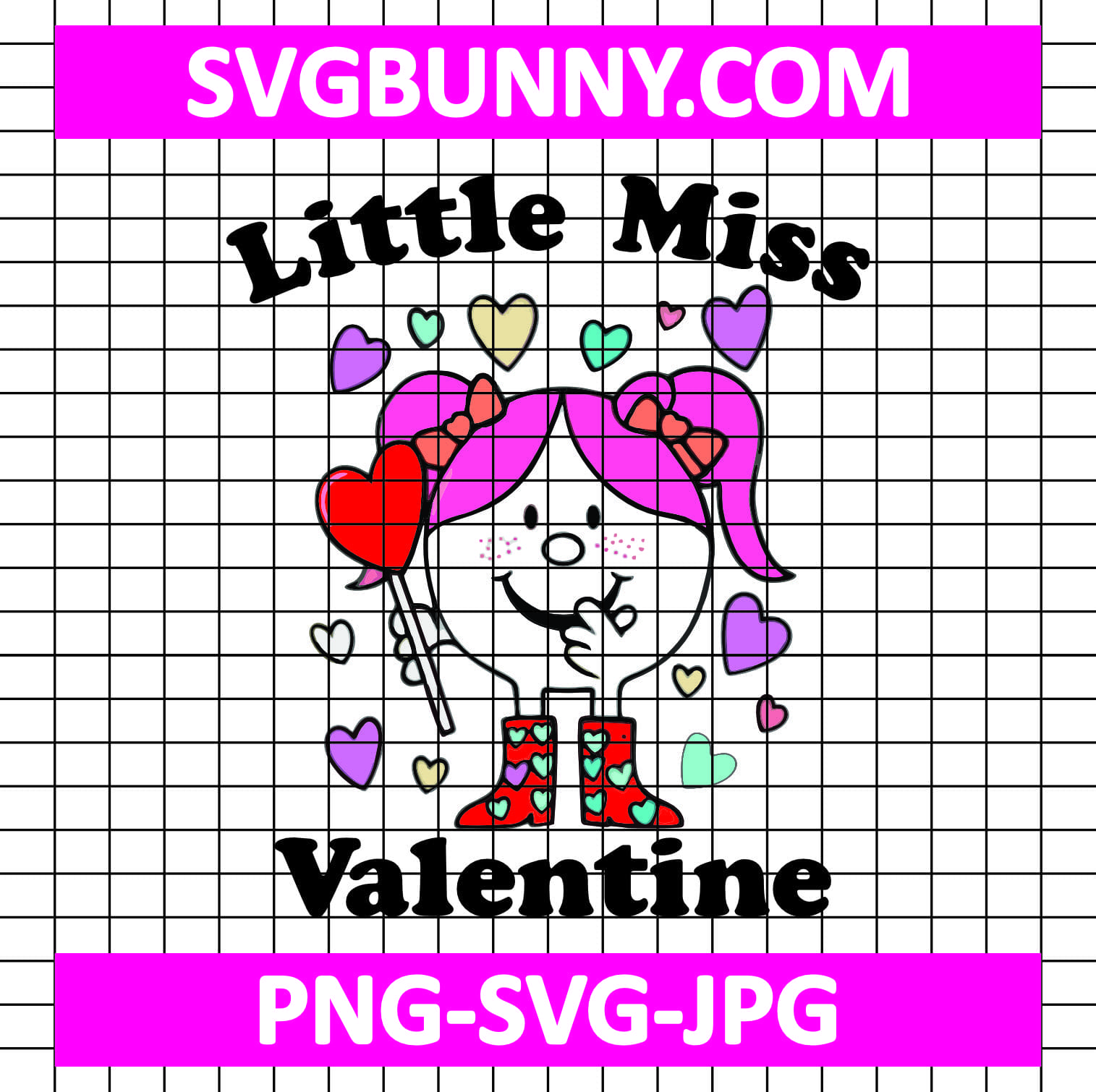 Little Miss Valentine Candy Heart SVG, Miss Valentine SVG, Valentine's Day SVG Hello Kitty heart Valentine SVG Little Miss Valentine Candy Heart SVG, Miss Valentine SVG, Valentine's Day SVG
