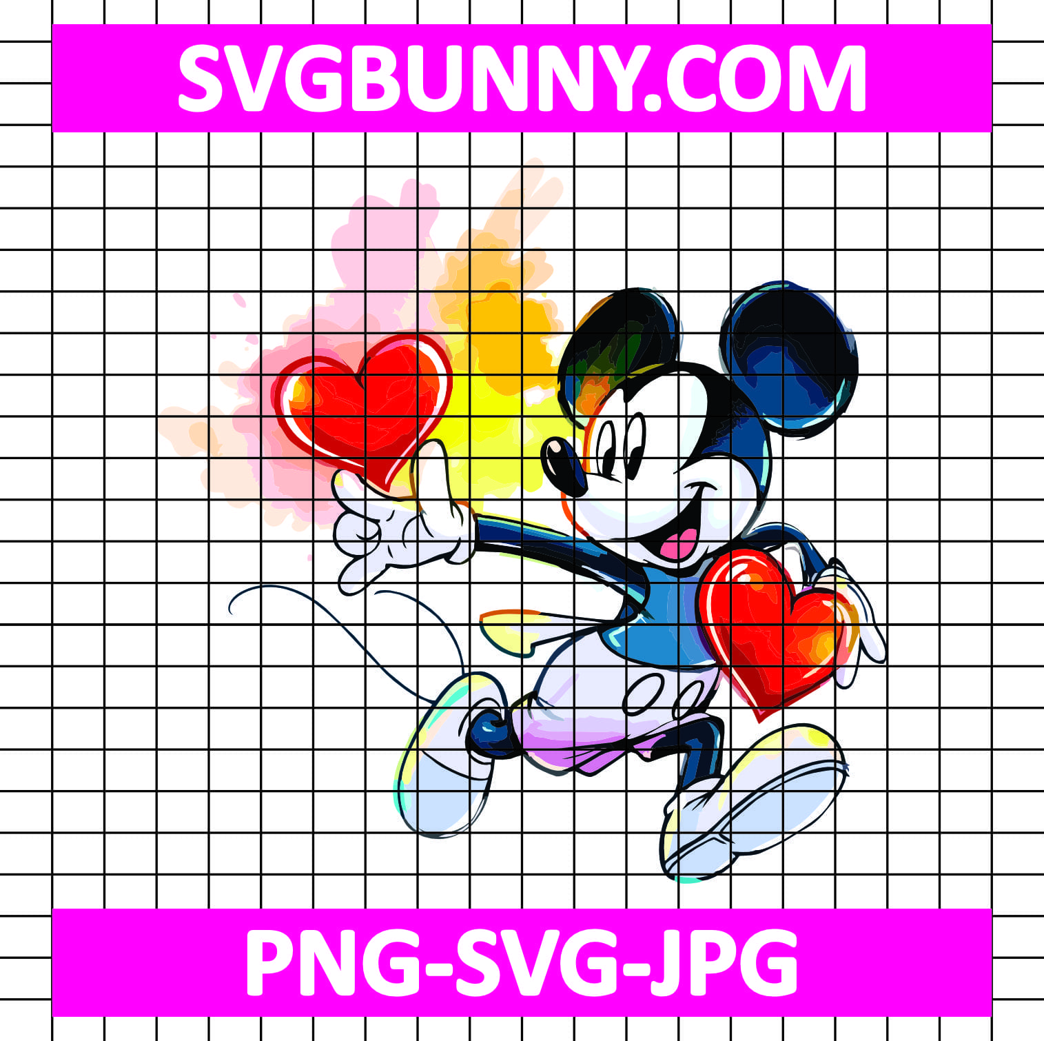 Mickey Mouse Heart Kiss SVG, Valentine's Day SVG, Love SVG, Couple SVG Mickey Friends Happy Valentine's Day SVG Mickey Mouse Heart Kiss SVG, Valentine's Day SVG, Love SVG, Couple SVG