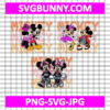 Mickey and Minnie Valentine Day SVG, Mickey SVG, Minnie SVG, Mickey Love Minnie SVG, Mickey Hug Minnie SVG