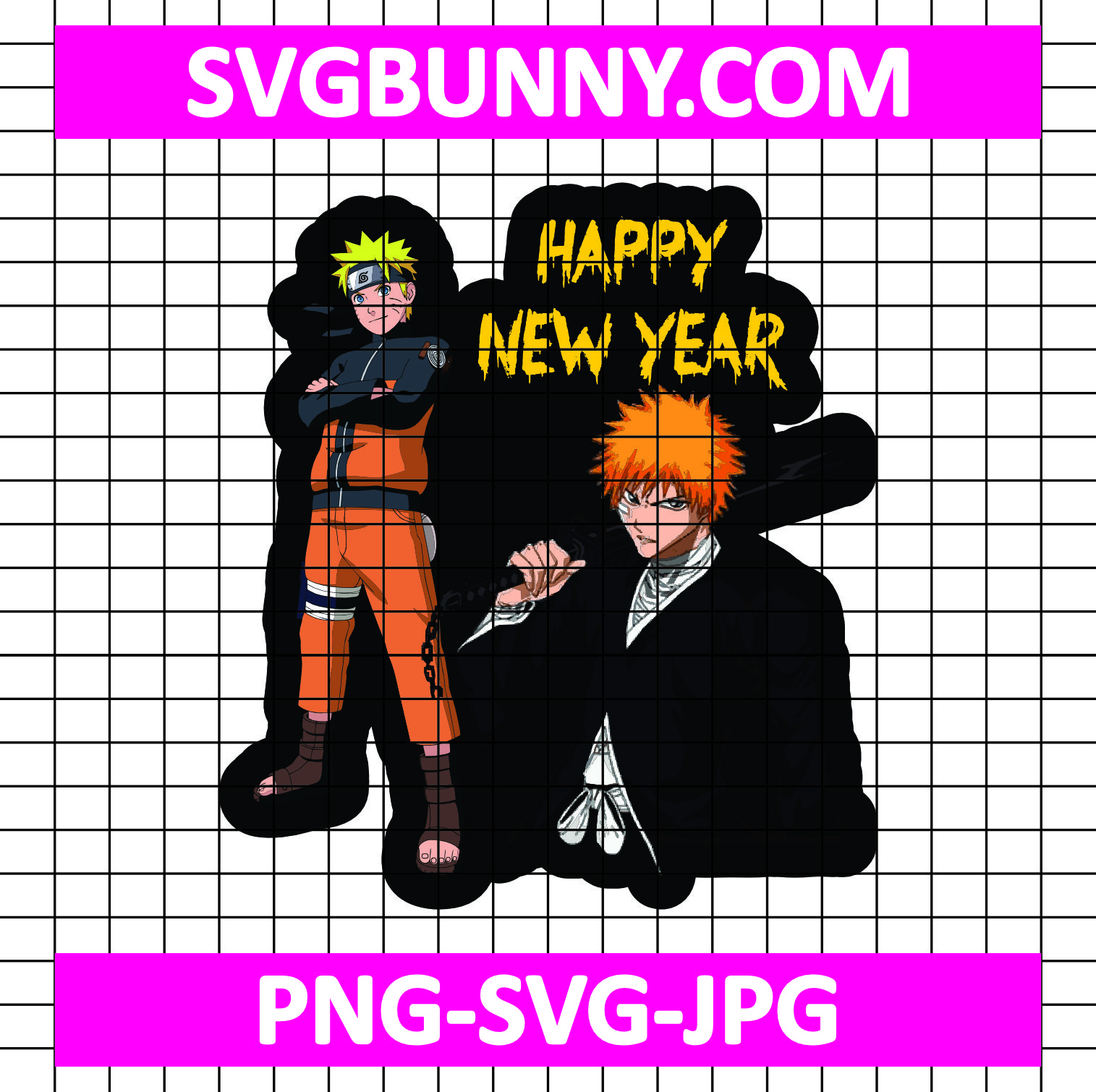Naruto & Bleach New Year 2025 SVG, Naruto SVG, Bleach SVG, Anime SVG, Happy New Year SVG One Piece & My Hero Academia New Year SVG Naruto & Bleach New Year 2025 SVG, Naruto SVG, Bleach SVG, Anime SVG, Happy New Year SVG