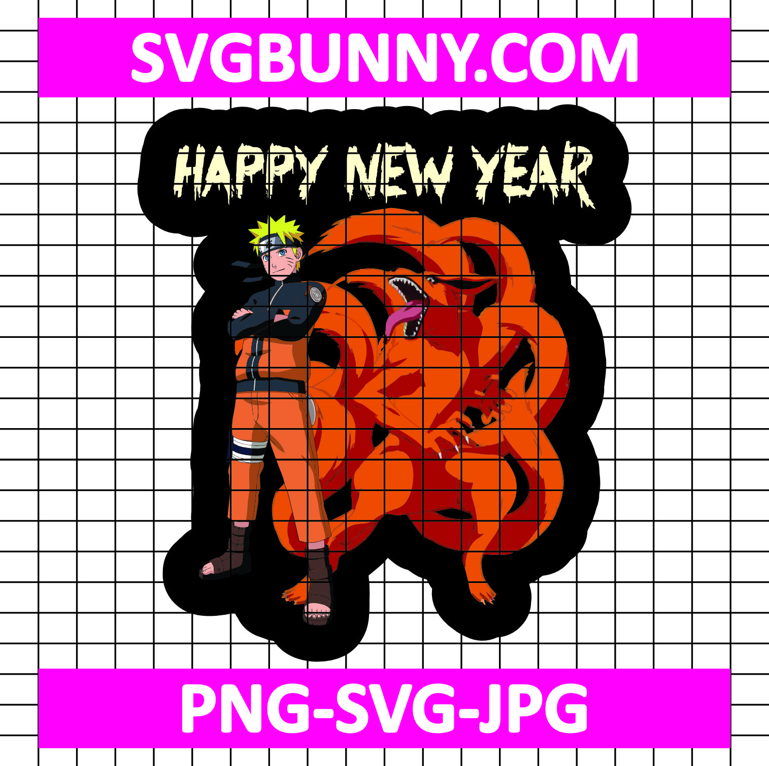 Naruto & Kurama New Year SVG, Naruto and Kurama SVG, Naruto SVG, Anime SVG Nami Happy New Year SVG Naruto & Kurama New Year SVG, Naruto and Kurama SVG, Naruto SVG, Anime SVG