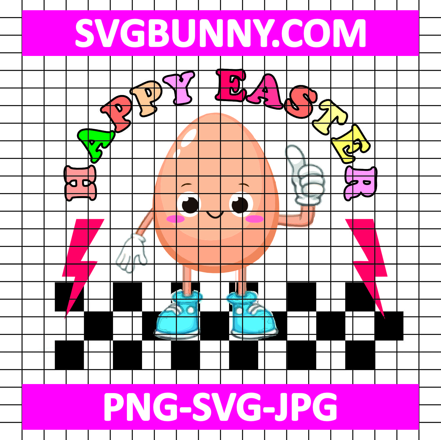 Retro Easter SVG, Toddler Easter SVG, Easter Egg SVG, Easter SVG Easter Bunnies Bundle SVG Retro Easter SVG, Toddler Easter SVG, Easter Egg, Easter SVG