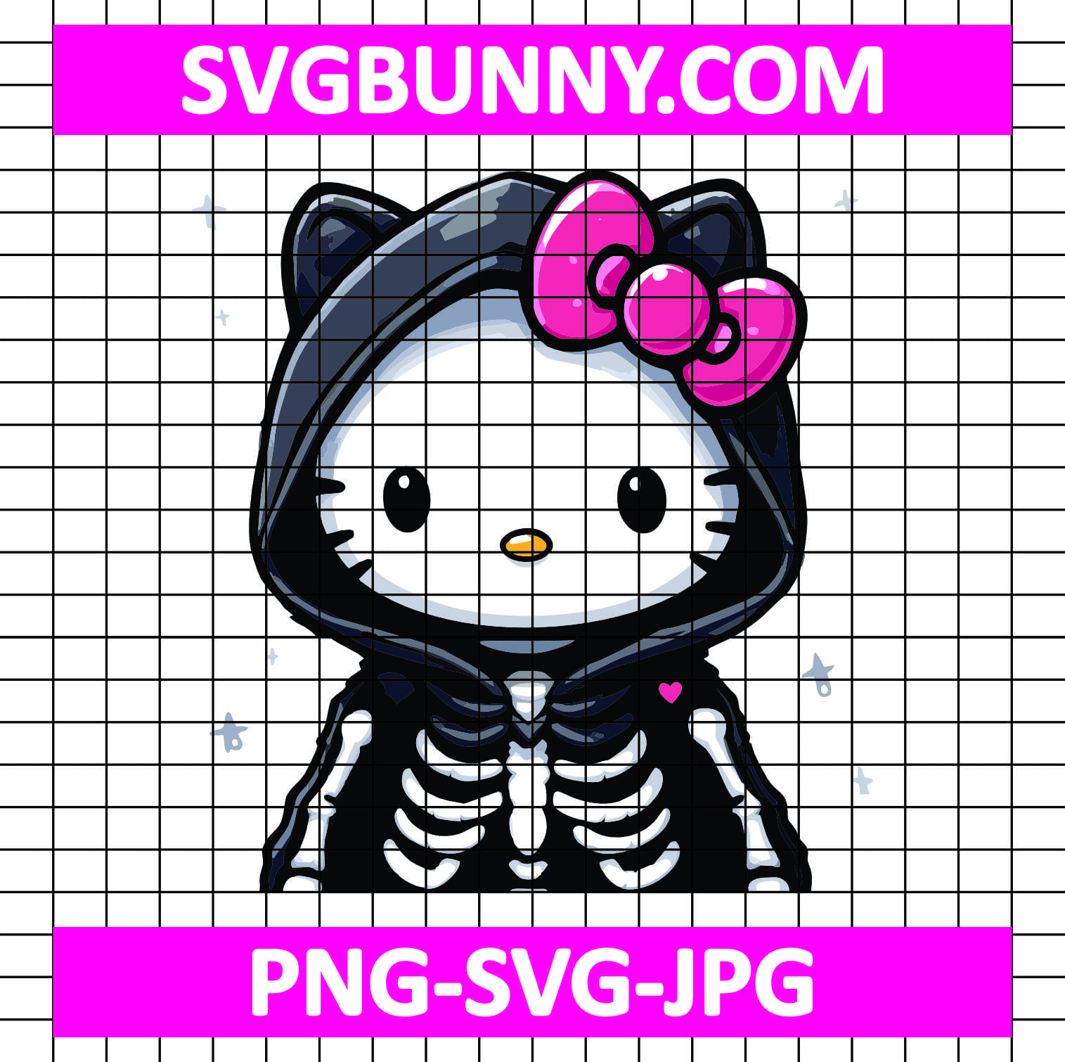 Skeleton Hello Kitty SVG, Halloween SVG, Hello Kitty SVG, Kawaii SVG, Cricut Silhouette Vector Cut File Boo! Hello Kitty SVG Skeleton Hello Kitty SVG, Halloween SVG, Hello Kitty SVG, Kawaii SVG, Cricut Silhouette Vector Cut File