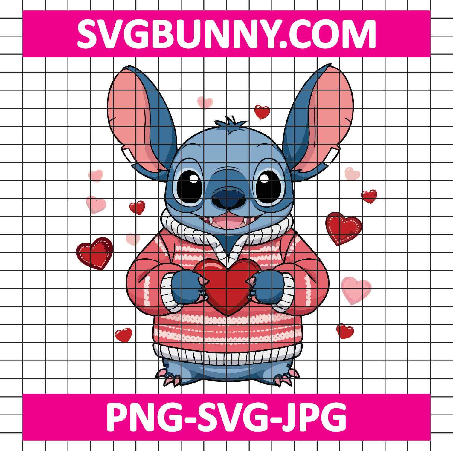 Stitch Love Valentines Day SVG, Cute Stitch SVG, Love SVG, Heart SVG Valentines Stitch SVG Bundle Stitch Love Valentines Day SVG, Cute Stitch SVG, Love SVG, Heart SVG