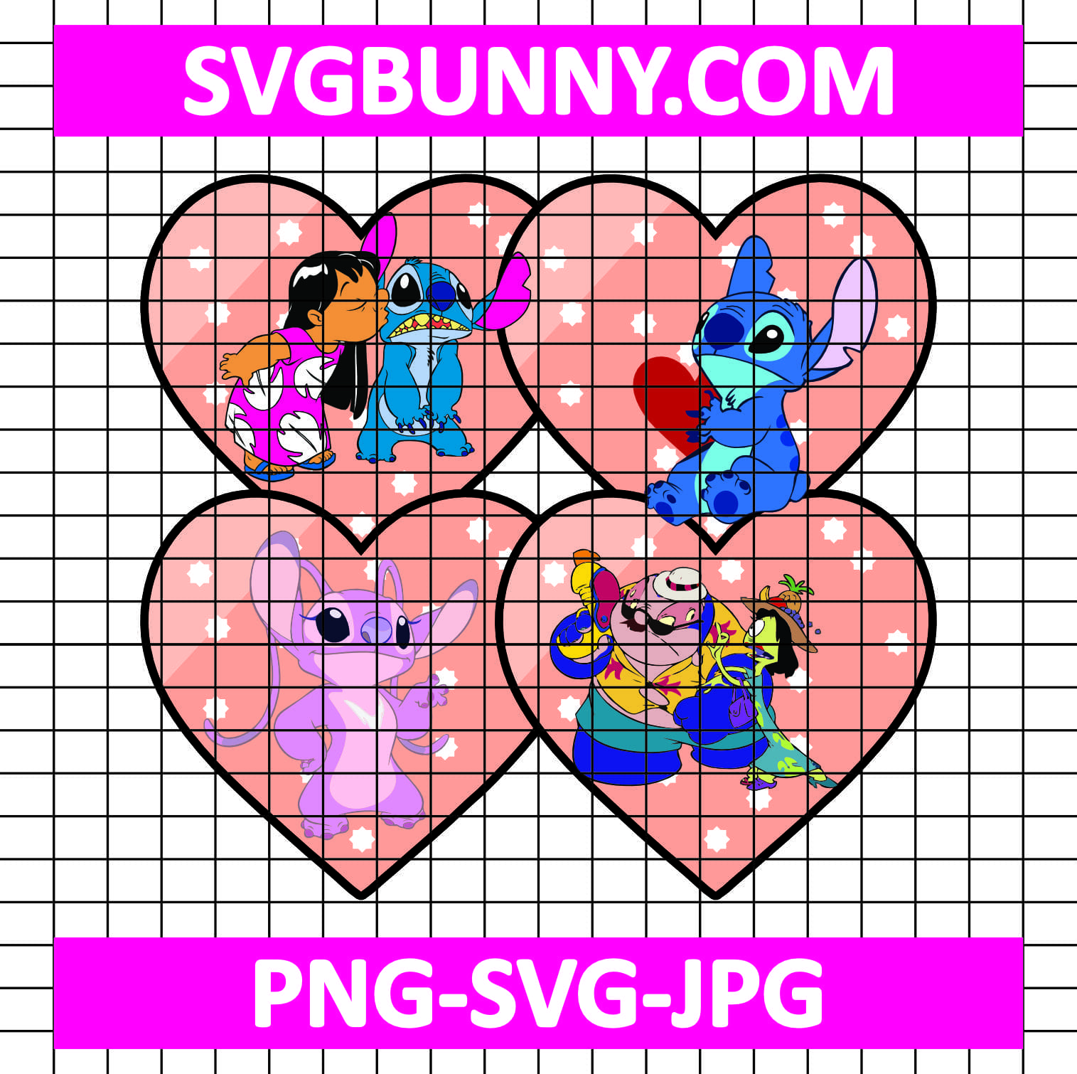 Stitch and Lilo Heart Valentine SVG, Disney Valentine SVG, Heart Shape SVG, Valentine's Day SVG Mickey Valentine's Day SVG Stitch and Lilo Heart Valentine SVG, Disney Valentine SVG, Heart Shape SVG, Valentine's Day SVG
