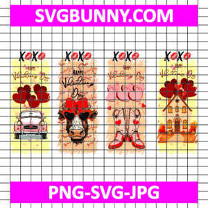 Vintage XoXo, howdy Valentine SVG, Valentine farm PNG, Valentines Day SVG