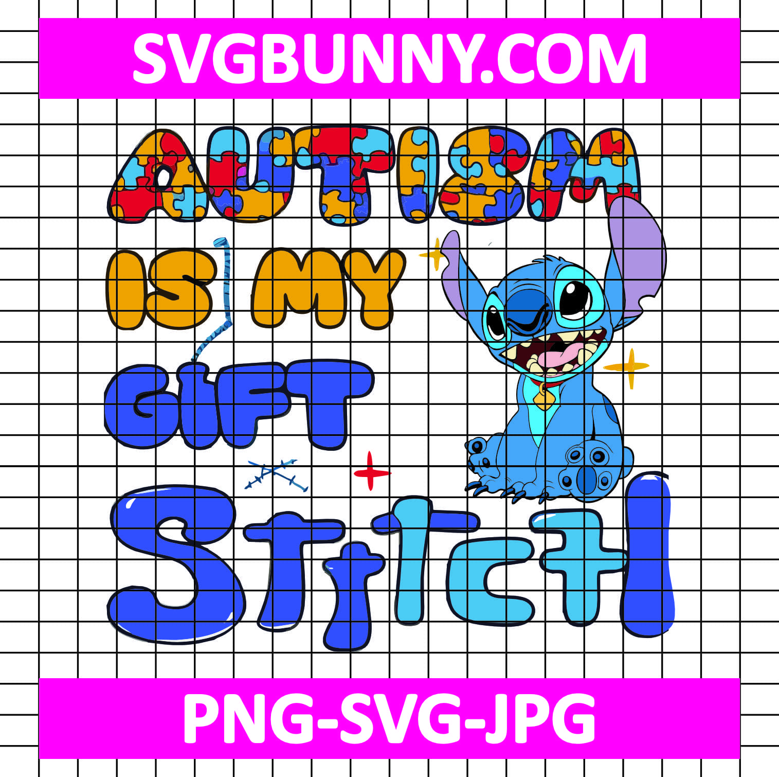 Autism is My Gift SVG, Stitch Autism SVG, Stitch SVG, Disney Cartoon SVG Bingo Be kind Autism SVG Autism is My Gift SVG, Stitch Autism SVG, Stitch SVG, Disney Cartoon SVG