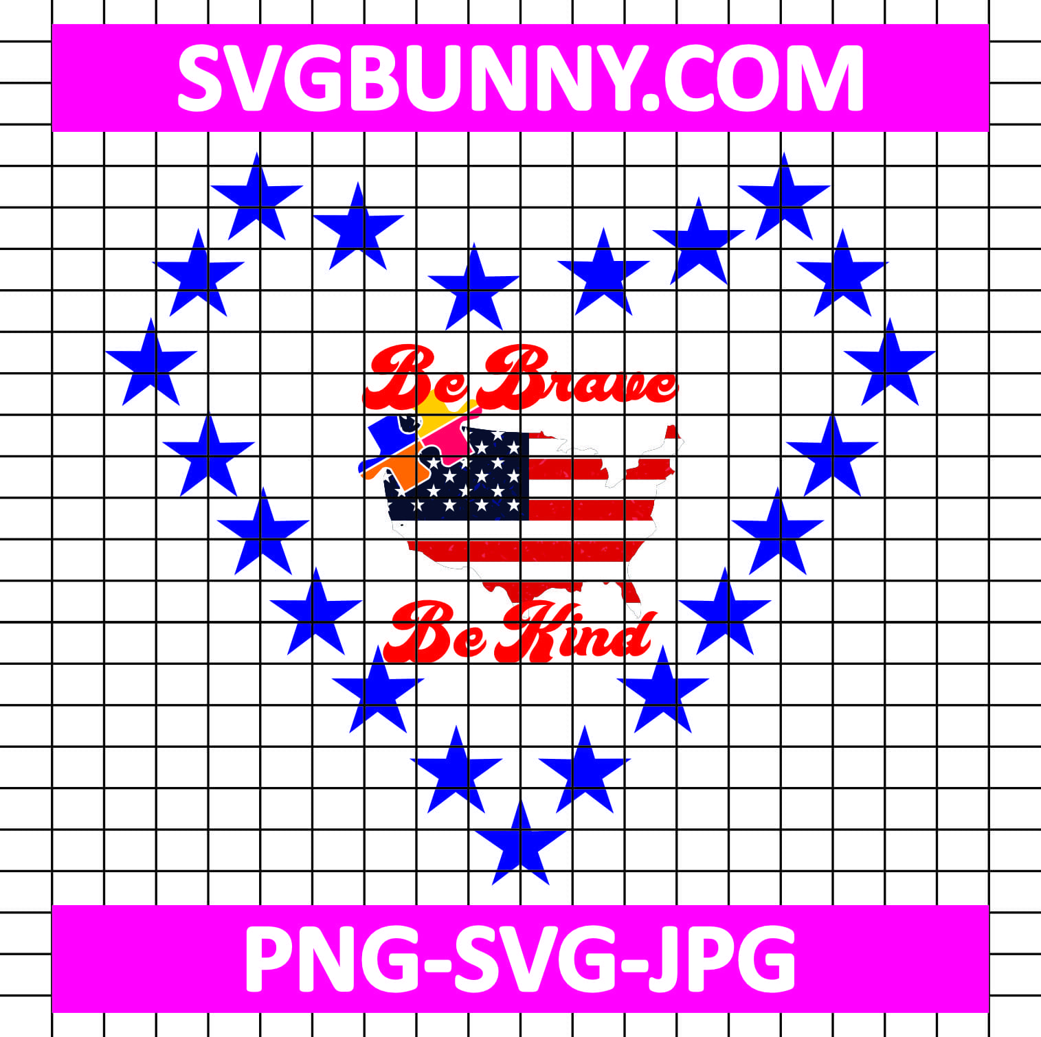 Be Brave Be Kind SVG, 4th Of July Autism SVG, USA Map SVG, Autism SVG Peace Love Autism SVG Be Brave Be Kind SVG, 4th Of July Autism SVG, USA Map SVG, Autism SVG