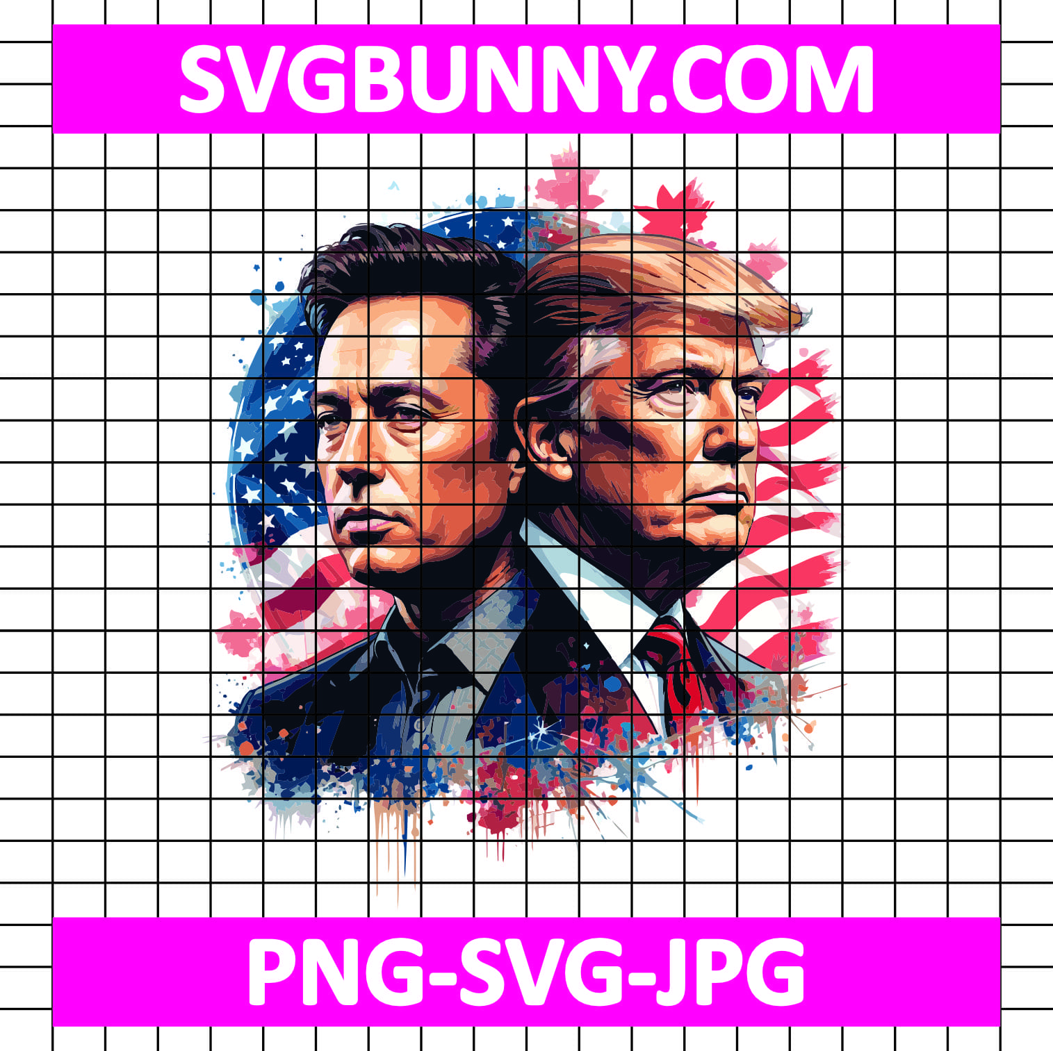 Elon Musk and Trump SVG, President Trump SVG, Trump Quote SVG Elon Musk and Trump Friendship SVG Elon musk and trump SVG, President Trump SVG, Trump Quote SVG