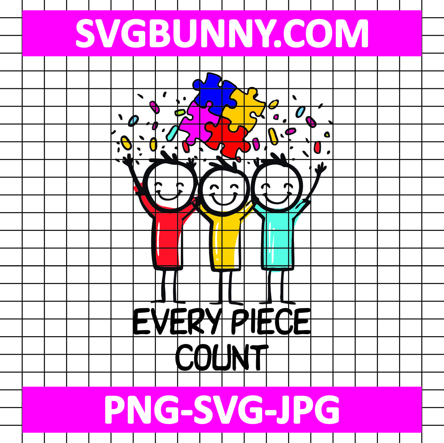 Every Piece Counts Autism SVG, Autism SVG, Autism Awareness SVG, Autism Children SVG Autism SVG Every Piece Counts Autism SVG, Autism SVG, Autism Awareness SVG, Autism Children SVG