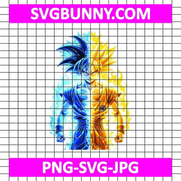 Goku PNG, Dragon Ball PNG, Goku Dragon Ball PNG Sublimation, Dragon Ball SVG, Anime SVG