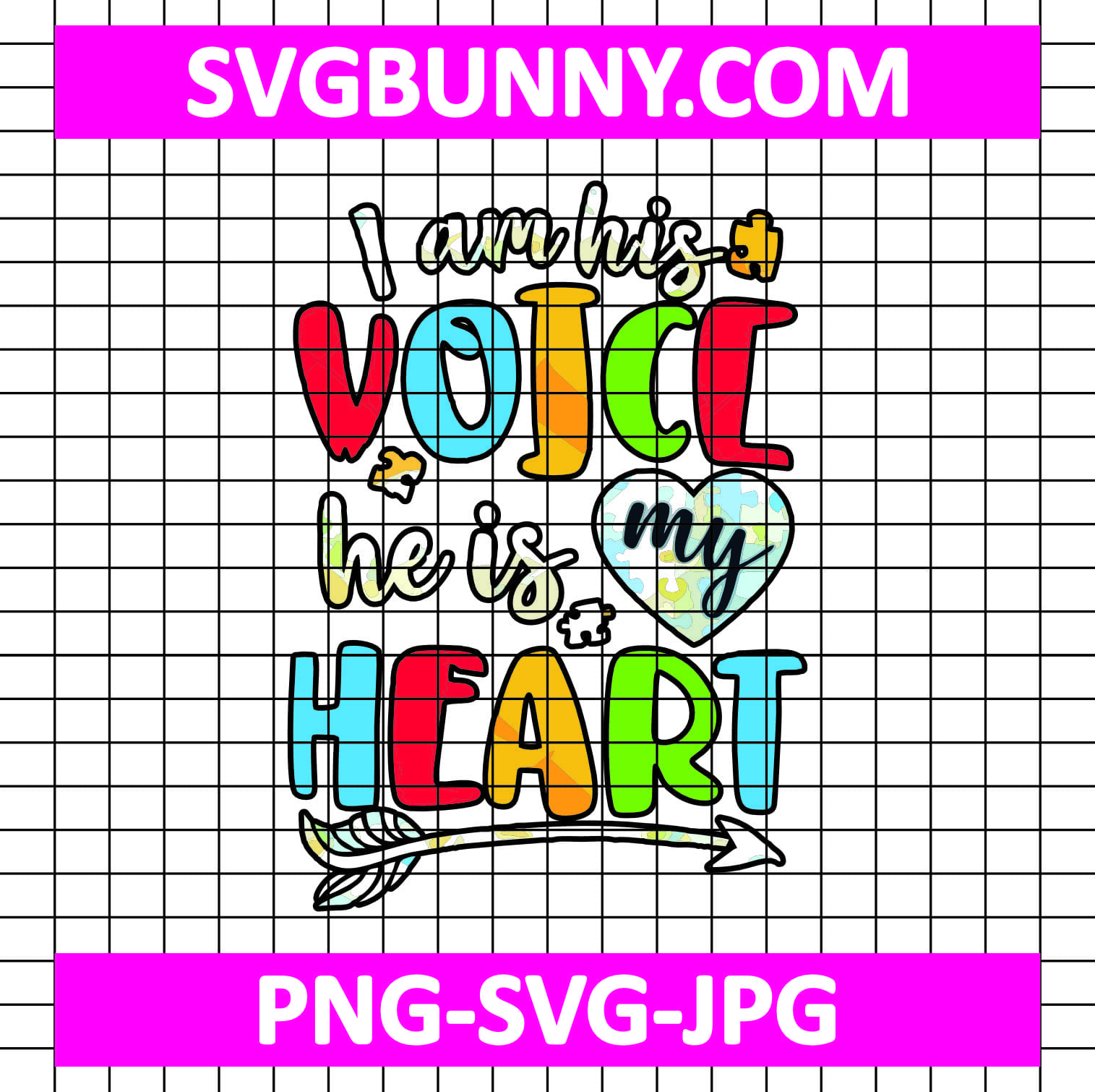 I am His Voice He is My Heart SVG, Autism Awareness Moms SVG, Autism Mom SVG, Autism SVG, Quote Autism SVG Master Roshi SVG I am His Voice He is My Heart SVG, Autism Awareness Moms SVG, Autism Mom SVG, Autism SVG, Quote Autism SVG