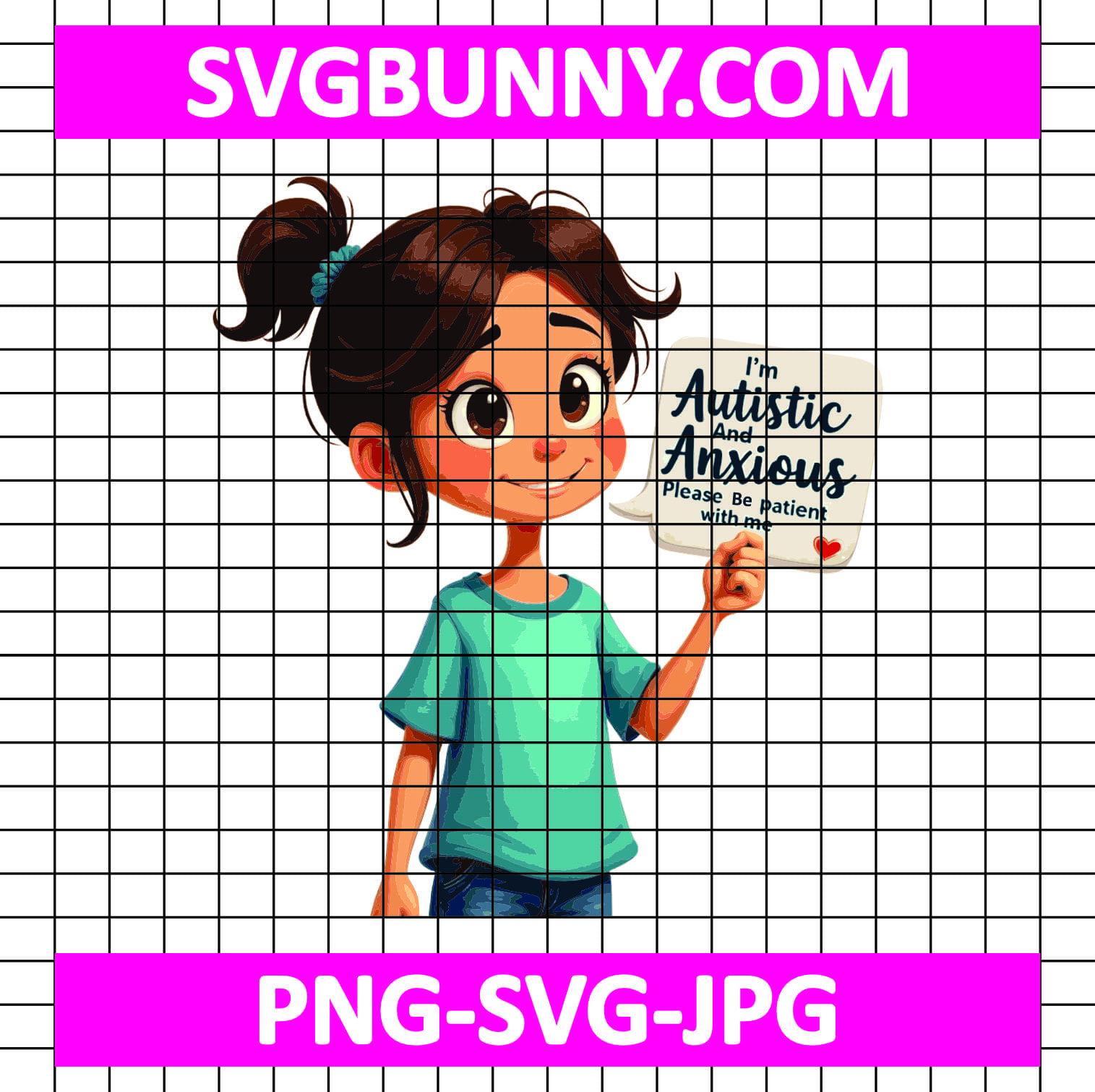 I am Autistic And Anxious SVG, Creative Character SVG, Autism SVG I Have Autism SVG I am Autistic And Anxious SVG, Creative Character SVG, Autism SVG, Game SVG