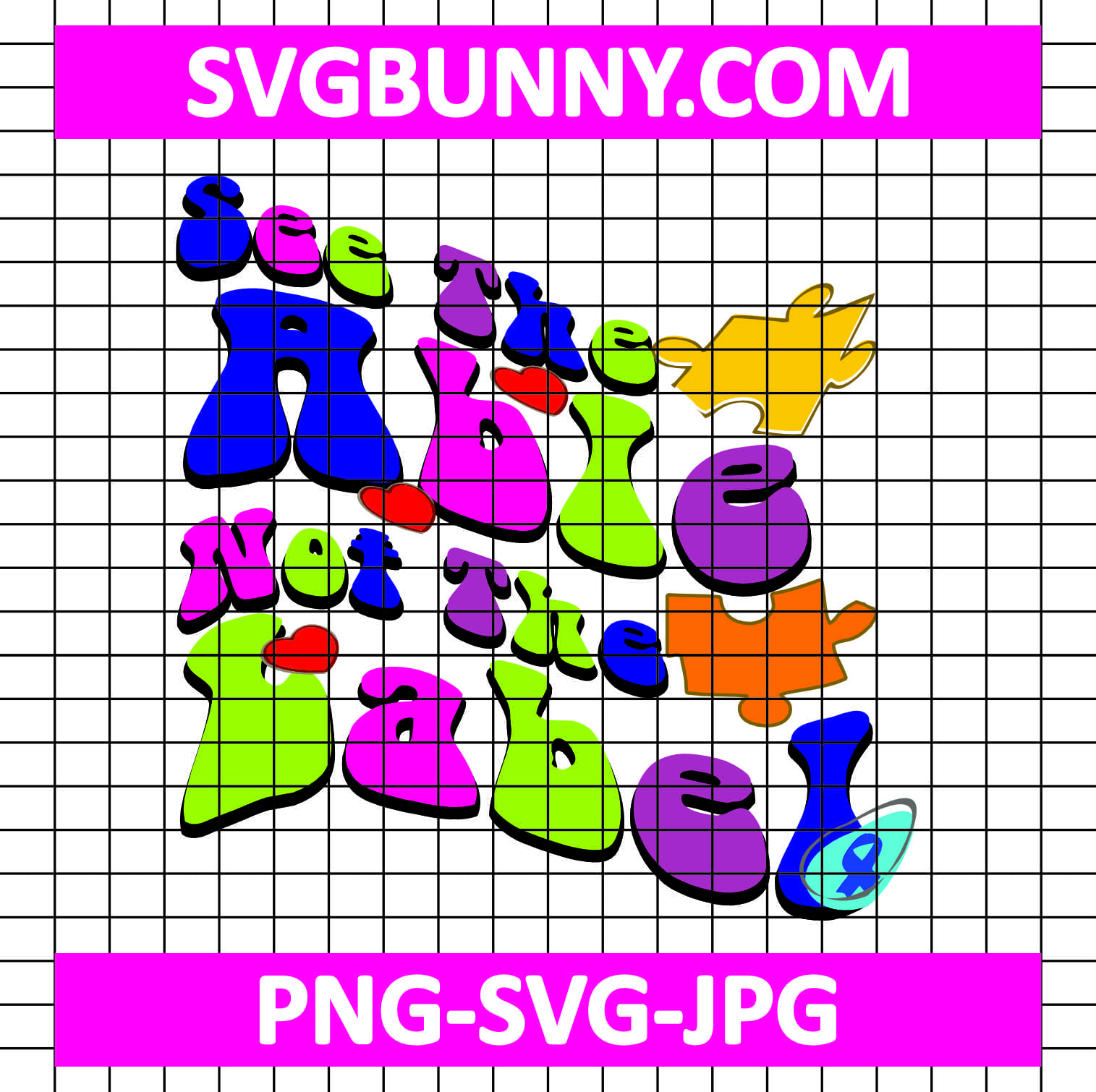 See the Able Not the Label SVG, Autism Awareness SVG, Autism SVG Love Mouse Autism SVG See the Able Not the Label SVG, Autism Awareness SVG, Autism SVG