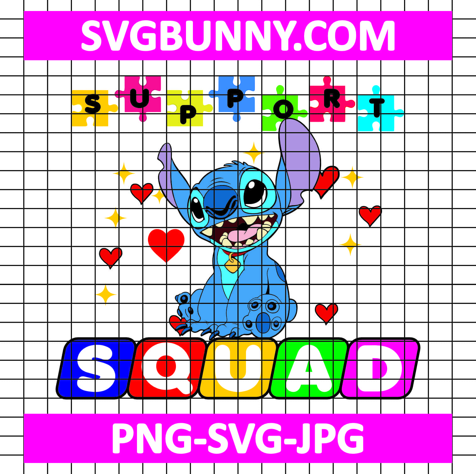 Stitch Support Squad Autism SVG, Stitch Autism SVG, Puzzle Autism SVG, Be Kind Autism SVG Stitch Heart Autism SVG Stitch Support Squad Autism SVG, Stitch Autism SVG, Puzzle Autism SVG, Be Kind Autism SVG