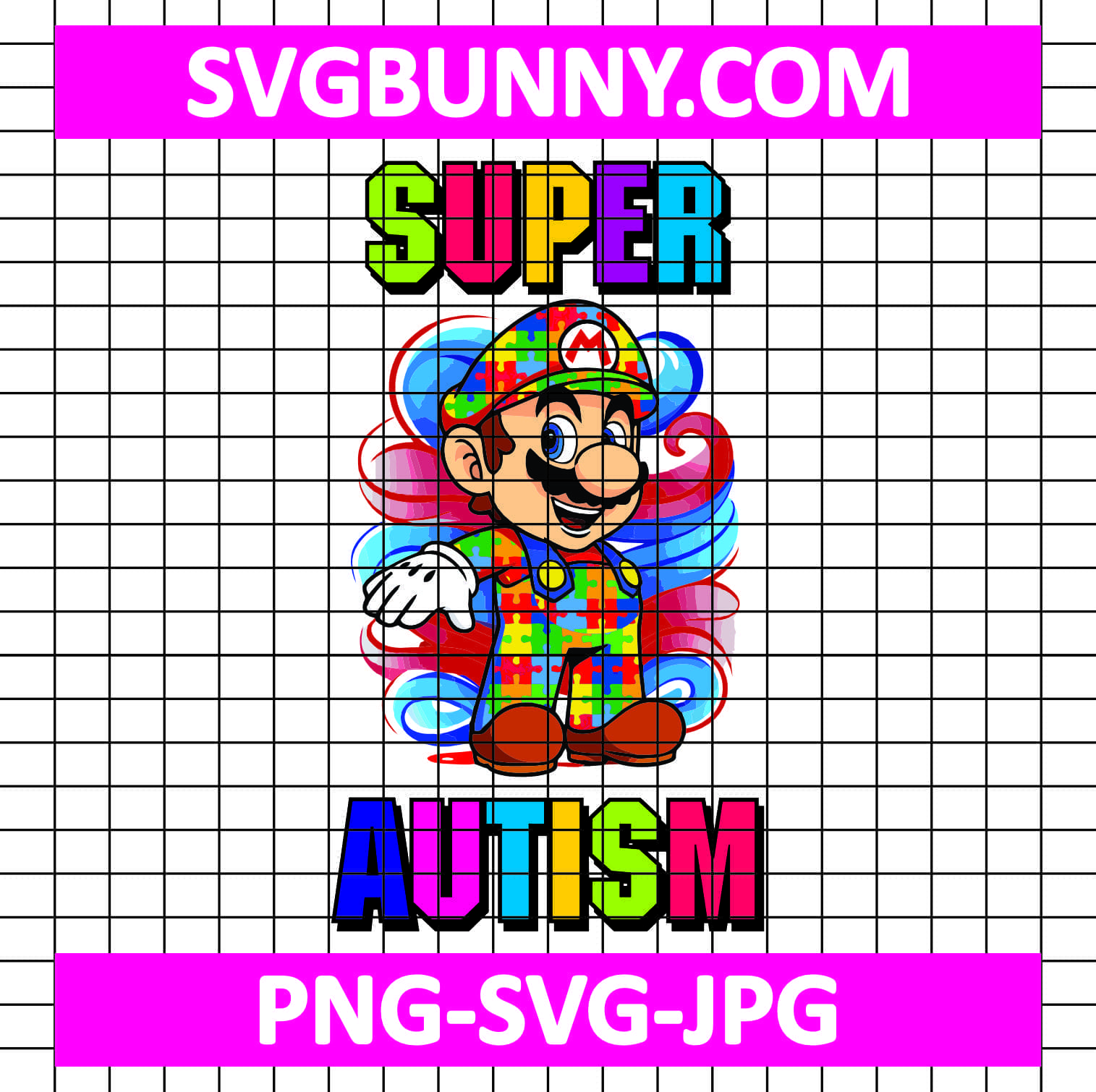 Super Mario Autism SVG PNG, Super Autism SVG, Mario Autism Awareness SVG, Super Mario Autism Love Autism SVG Super Mario Autism SVG PNG, Super Autism SVG, Mario Autism Awareness SVG, Super Mario Autism