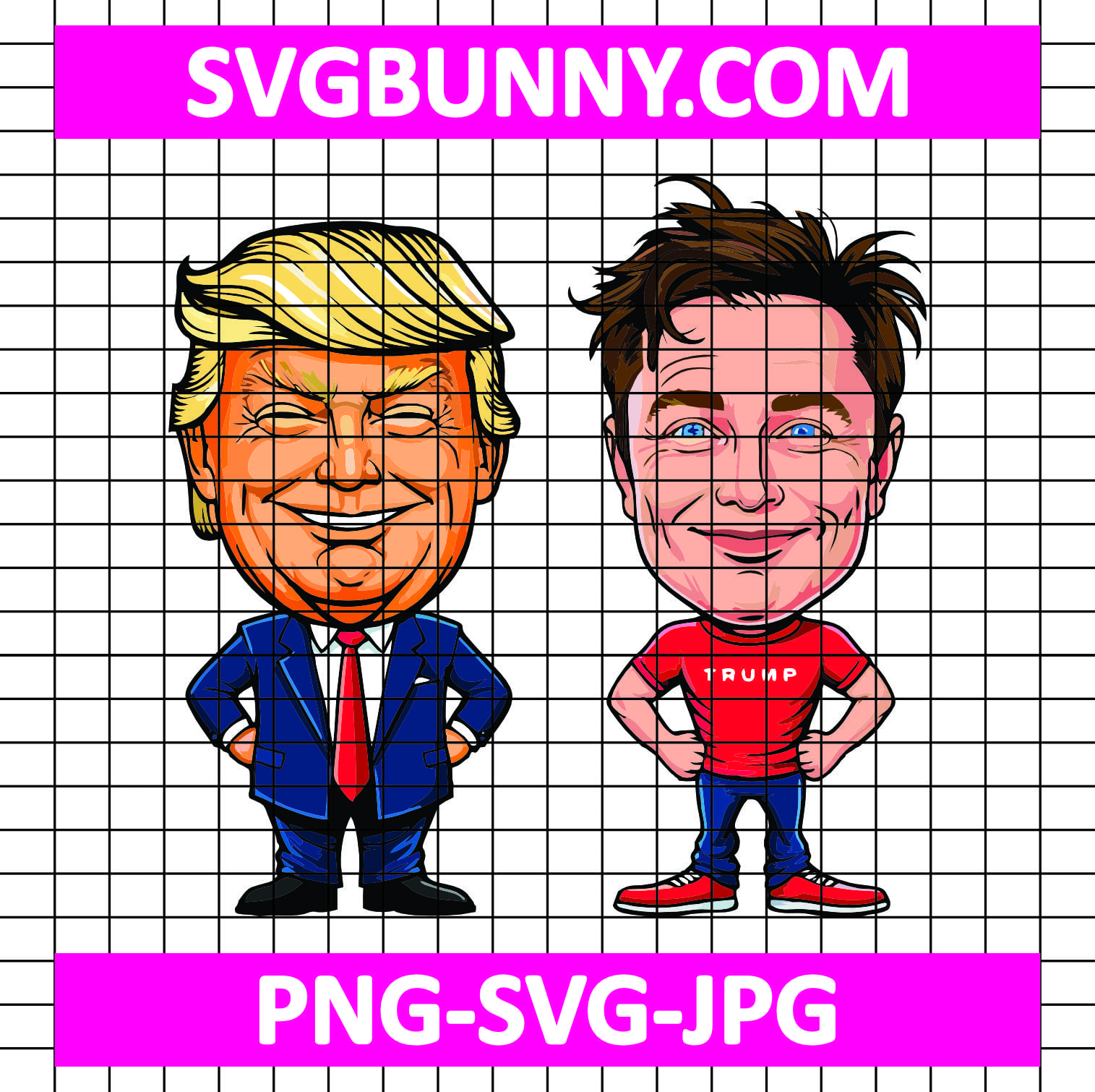 Trump and Musk Cartoon SVG, Trump SVG, Musk Cartoon SVG, Trump Cartoon SVG Elon Musk Laughing SVG with Trumps Bold Gesture Trump and Musk Cartoon SVG, Trump SVG, Musk Cartoon SVG, Trump Cartoon SVG