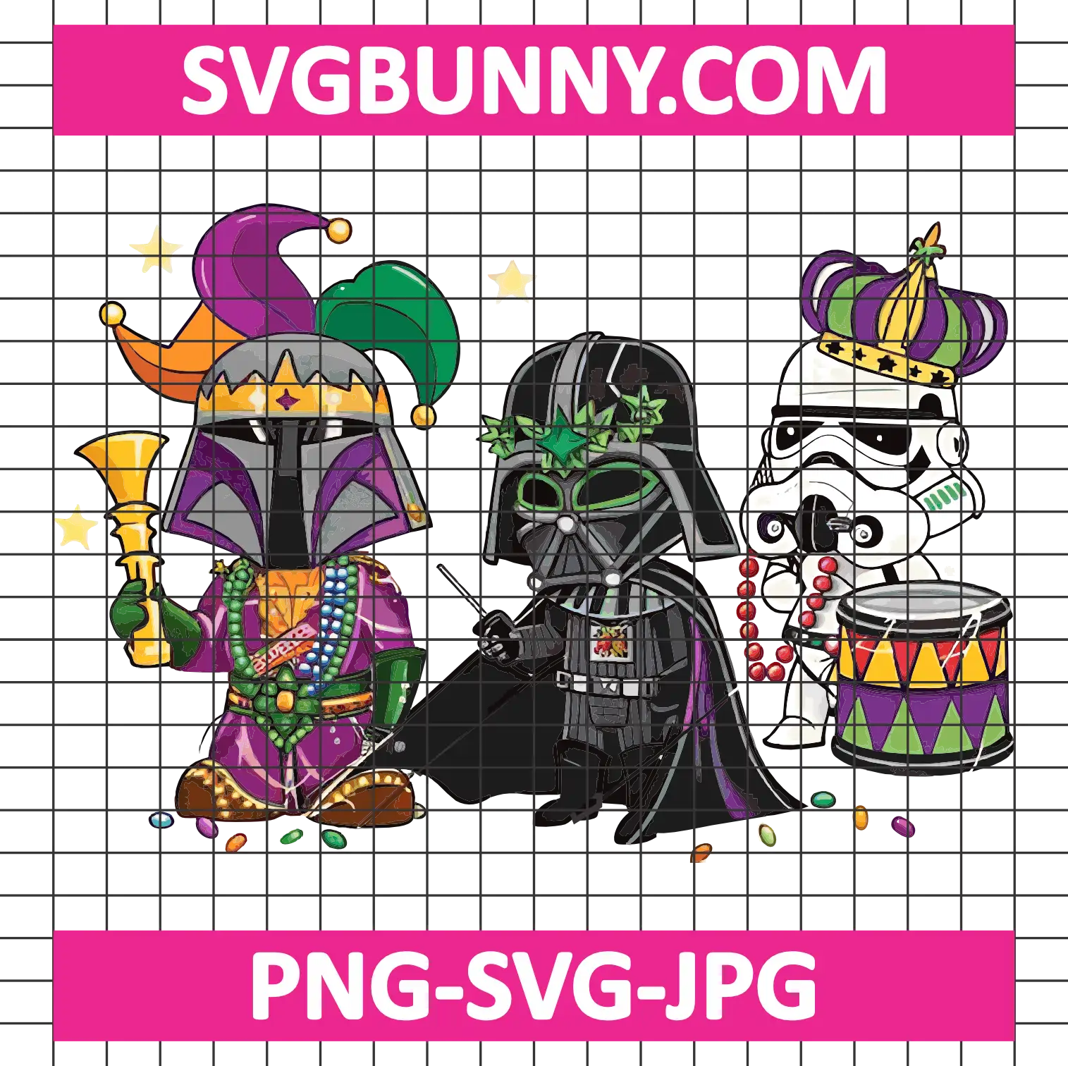 Darth Vader SVG, Disney Star Wars SVG, Mardi Gras Carnival SVG Orleans SVG Darth Vader SVG, Disney Star Wars SVG, Mardi Gras Carnival SVG