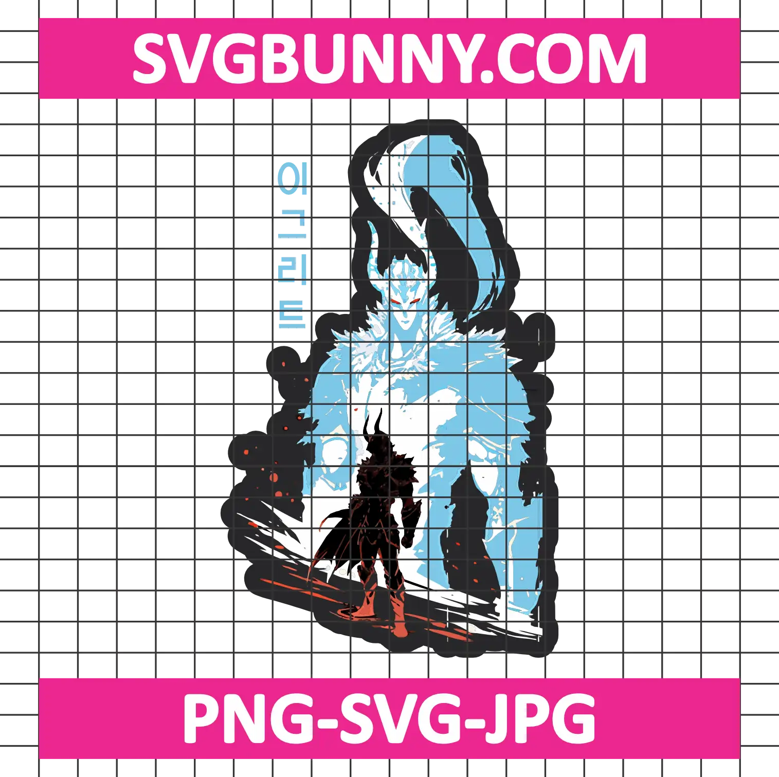 Lgris The Bloodred SVG, Solo Leveling SVG, Shadow Monster SVG, Anime SVG Solo Leveling Embroidery Lgris The Bloodred SVG, Solo Leveling SVG, Shadow Monster SVG, Anime SVG