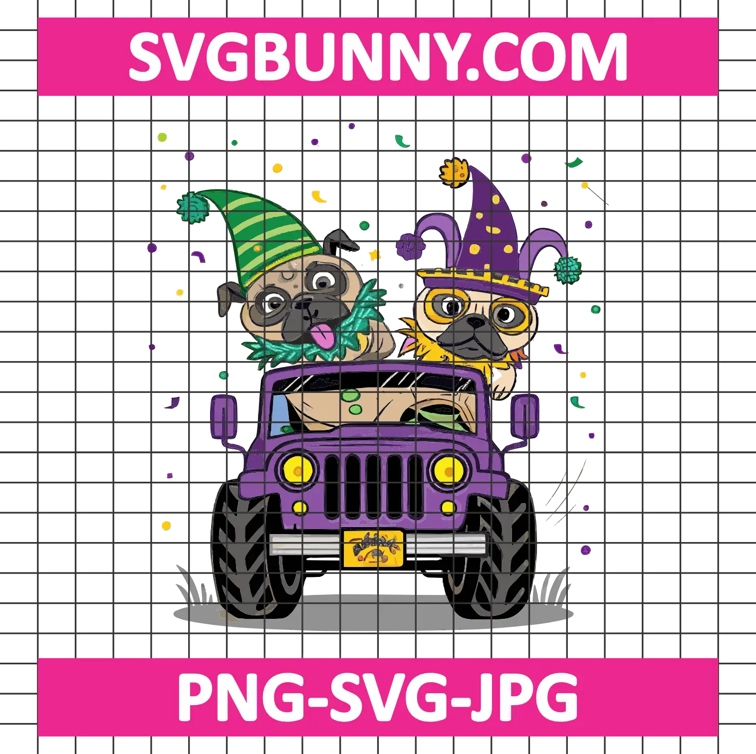Mardi Gras Monster Truck Jester Pug SVG, Mardi Gras Pug Dog SVG, Mardi Gras Carnival SVG Come At Me Breaux SVG Mardi Gras Monster Truck Jester Pug SVG PNG, Mardi Gras Pug Dog SVG, Mardi Gras Carnival DXF EPS SVG PNG