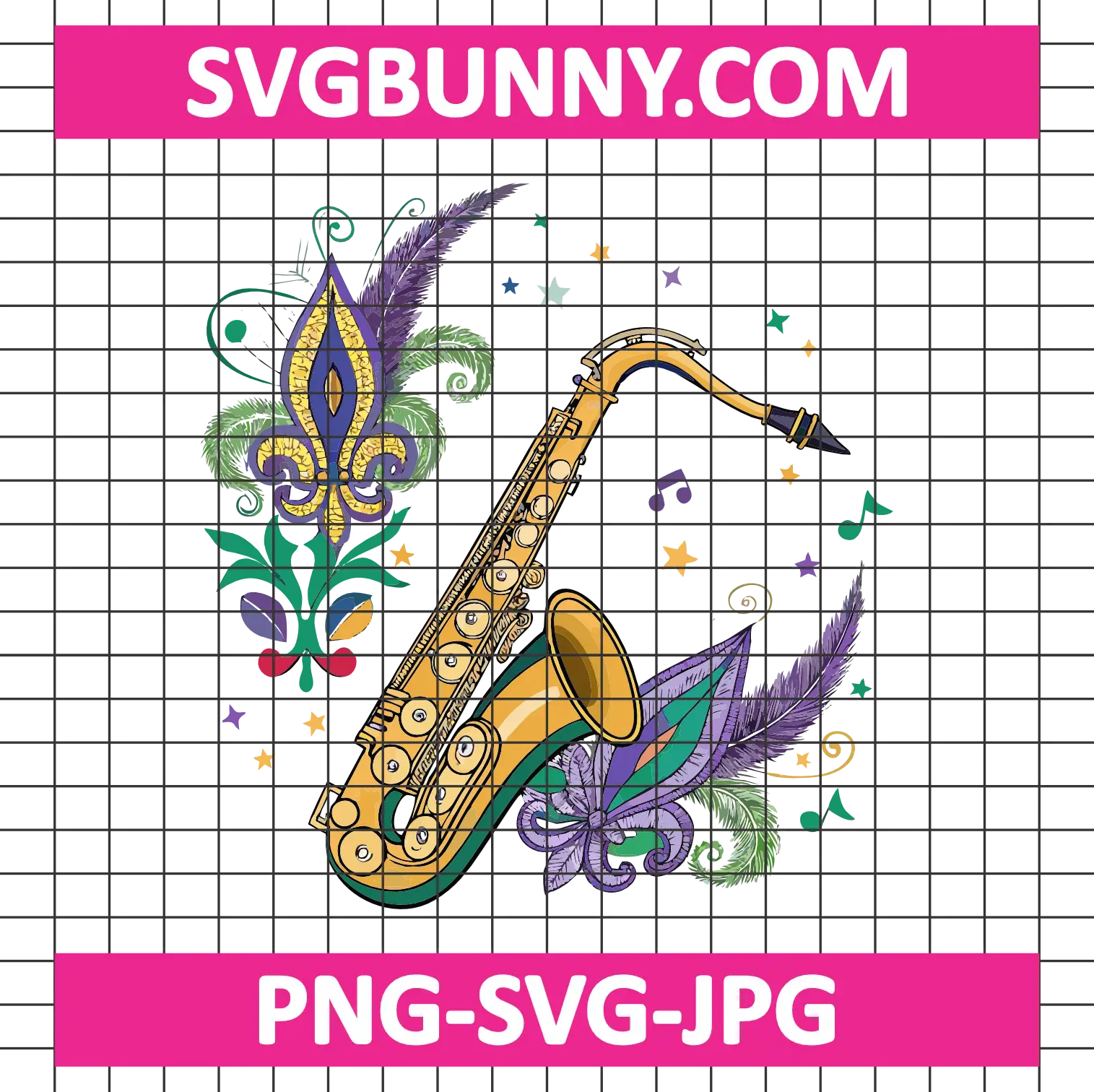 Orleans SVG, Carnival SVG, Mardi Gras Saxophone SVG, Carnival Fleur De Lis SVG Poodle Dog Mardi Gras SVG Orleans SVG, Carnival SVG, Mardi Gras Saxophone SVG, Carnival Fleur De Lis SVG