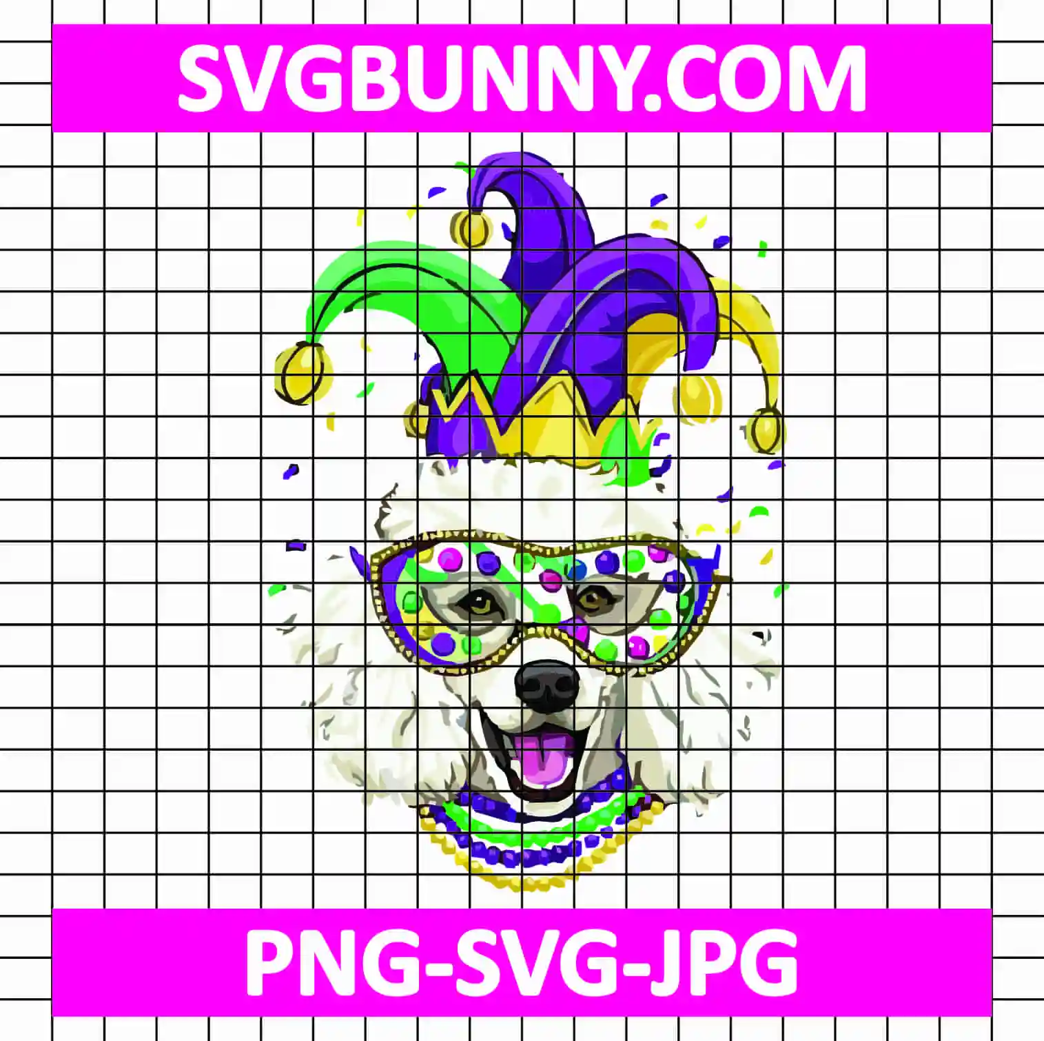 Poodle Dog Mardi Gras SVG, Carnival SVG, Mardi Gras Dog SVG We Dont Hide Crazy We Parade It Mardi Gras SVG Poodle Dog Mardi Gras SVG, Carnival SVG, Mardi Gras Dog SVG