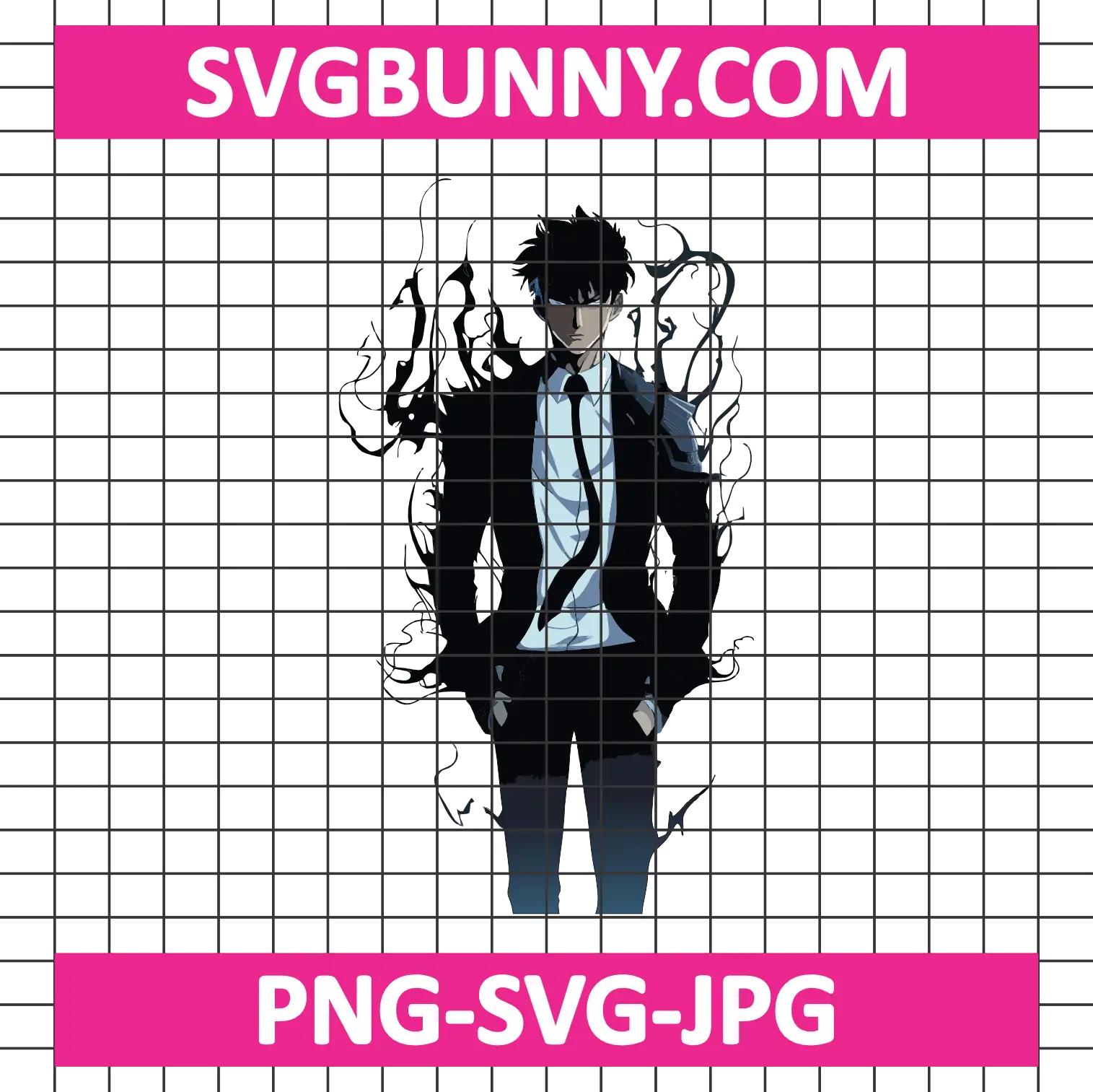 Solo Leveling SVG, Anime SVG, JinWoo SVG, Manga SVG Sung Jin Woo SVG Solo Leveling SVG, Anime SVG, JinWoo SVG, Manga SVG